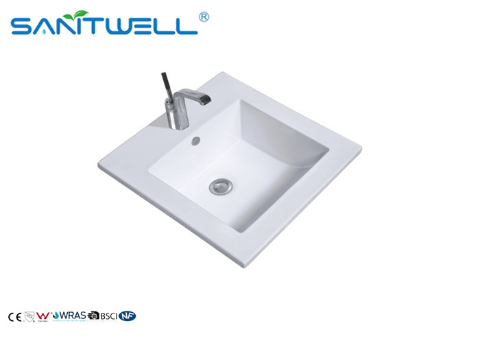 Indoor Counter Top Wash Basin With Sink And Faucet AB8003-40 410×410×170mm