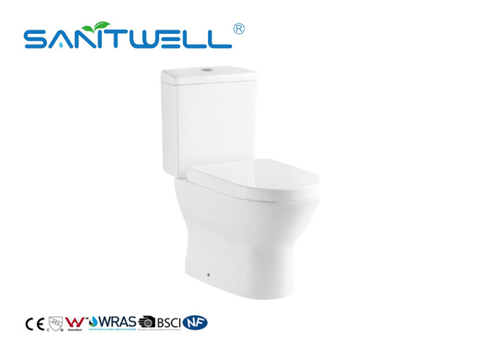 SW-2003A Ceramic Floor Standing Toilet Rimless Washdown Dual Flush System