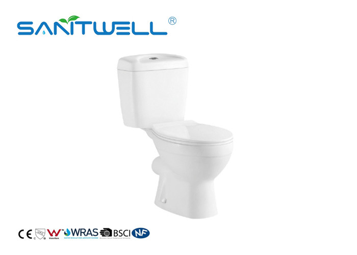 Comfortable Chazhou New Popular Close Coupled Toilet Washdown Wc With P Trap Flushing System