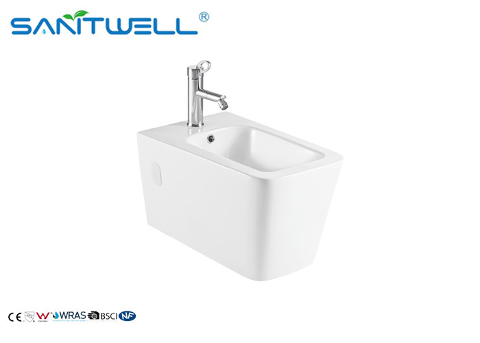 Women Self Cleaning Bathroom Wall Mounted Bidet Ceramic Material 575 * 360 * 330mm