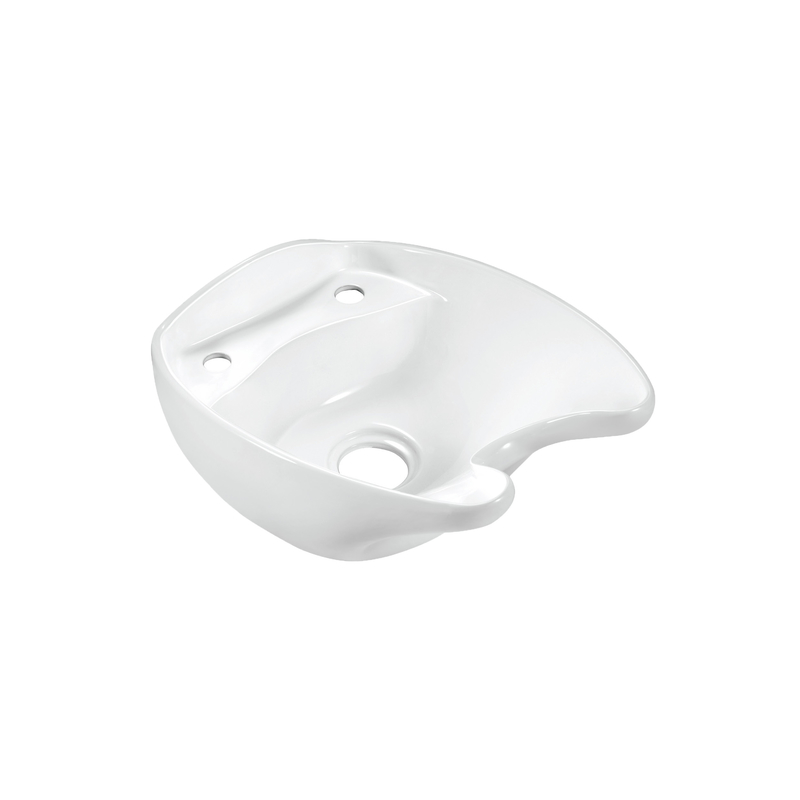 Ceramic shampoo bowl wash basin for barber shop