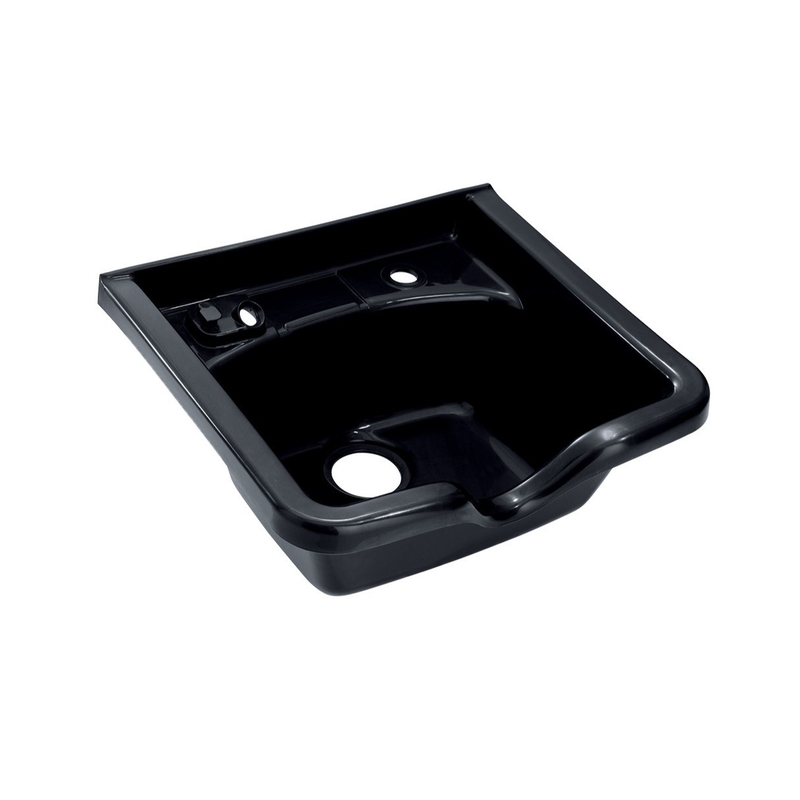 Black Ceramic shampoo bowl wash basin for beauty