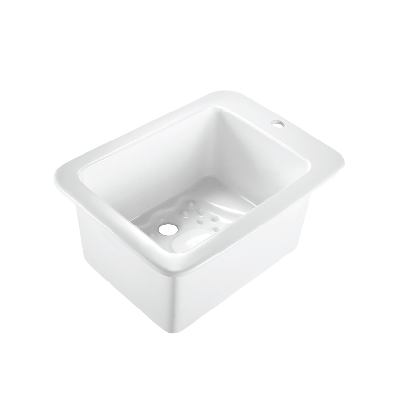 Ceramic shampoo bowl wash basin for barber shop